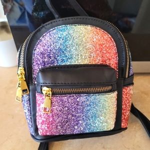 Girl's Mini Rainbow Backpack